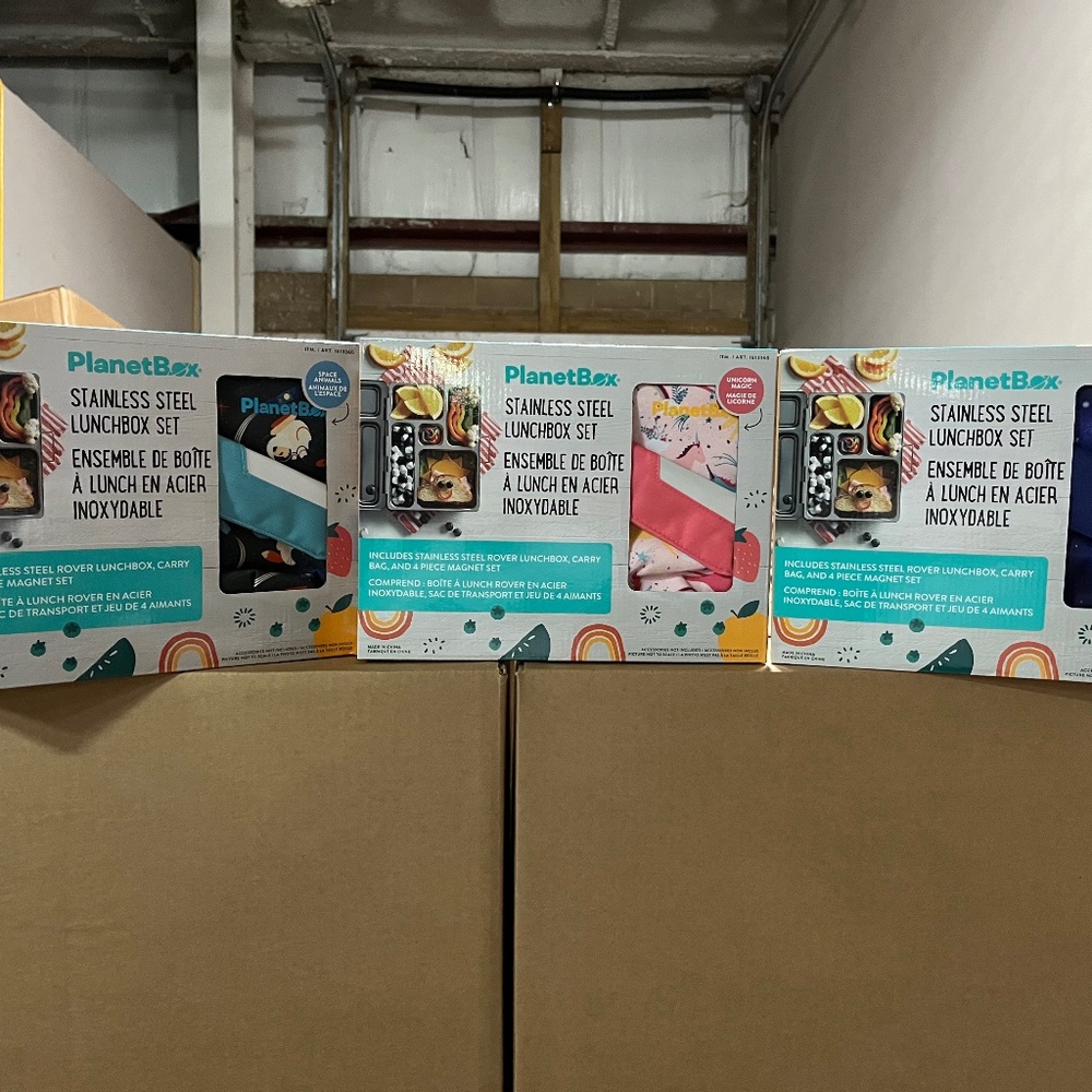 “BUNDLE LISTING” 3 NIB PlanetBox Stainless Lunch Kit - choose any 3 styles NWT